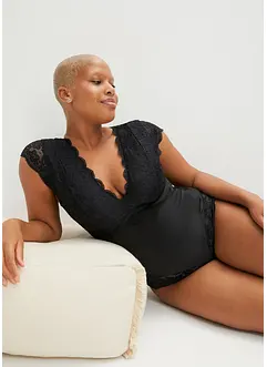 Body in velluto senza ferretto, bonprix