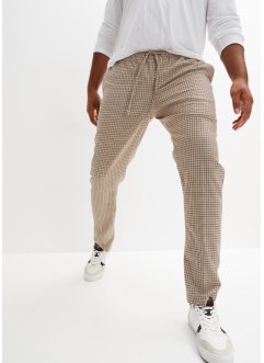 Pantaloni chino con elastico in vita e poliestere riciclato slim fit, straight, RAINBOW