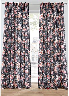 Tenda con stampa a fiori (pacco da 1), bpc living bonprix collection