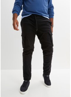 Pantaloni termici con elastico in vita e tasche cargo regular fit, straight, RAINBOW