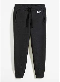 Pantaloni da jogging termici con fodera effetto peluche, bonprix