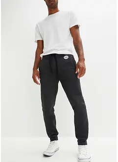 Pantaloni da jogging termici con fodera effetto peluche, bonprix