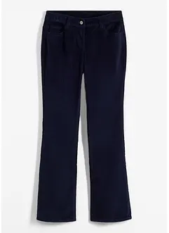 Pantaloni di velluto elasticizzati, bootcut, bonprix