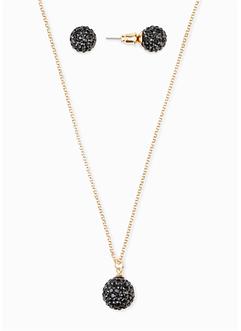 Collana e orecchini con zirconia, bpc bonprix collection