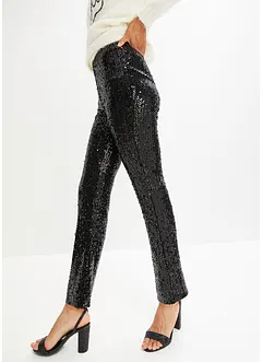 Pantaloni con paillettes, bonprix