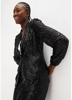 Blazer con paillettes, bonprix