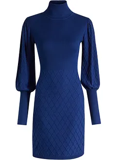 Abito in maglia a collo alto, bonprix