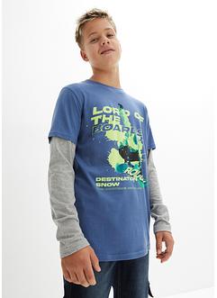 Maglia doppio strato con stampa, bpc bonprix collection