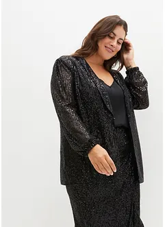 Blazer con paillettes, bonprix