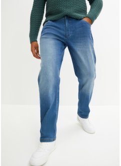 Jeans termici elasticizzati loose fit, straight, John Baner JEANSWEAR