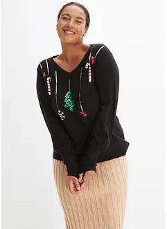 Maglione in filato fine, bonprix