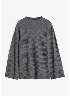 Maglione strutturato, bonprix