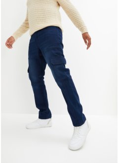 Jeans termici cargo slim fit, straight, John Baner JEANSWEAR