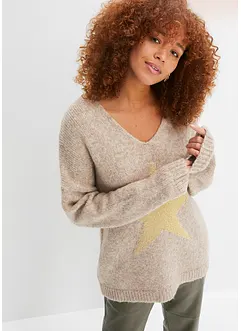 Maglione con stella, bonprix