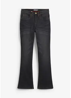 Jeans termici elasticizzati, bootcut, bonprix