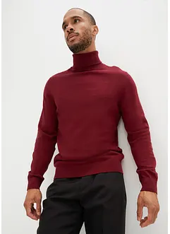 Maglione a collo alto con cachemire, bonprix