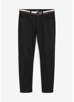 Pantaloni elasticizzati con cintura regular fit, straight, bpc bonprix collection