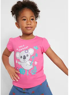T-shirt in puro cotone biologico (pacco da 2), bonprix