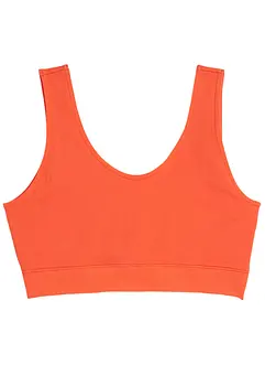 Reggiseno sportivo senza cuciture con sostegno leggero, bonprix