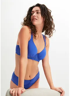 Reggiseno con coppe preformate, ferretto e poliammide riciclata, bonprix