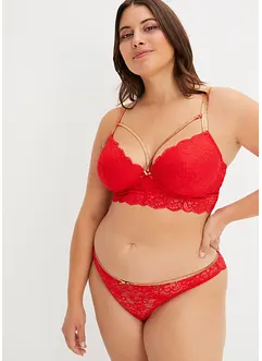 Reggiseno con coppe preformate, ferretto e poliammide riciclata, bonprix