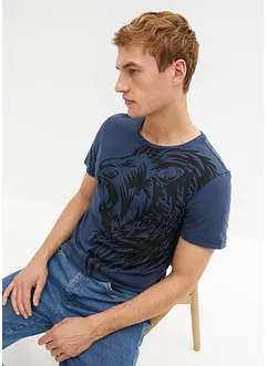 T-shirt in cotone slim fit, bonprix