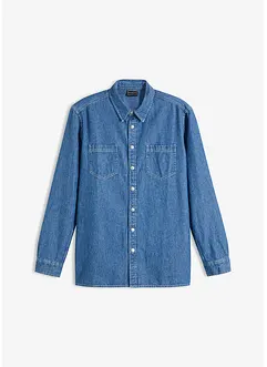 Camicia in jeans in puro cotone, bonprix