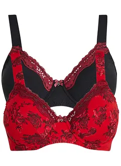 Reggiseno con ferretto e cotone biologico (pacco da 2), bonprix