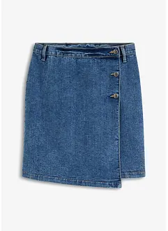 Gonna di jeans a portafoglio, bonprix