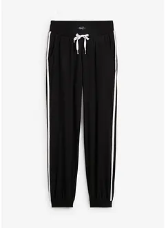 Pantaloni da jogging in cotone alla caviglia, bonprix