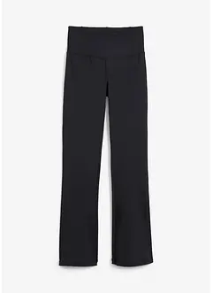 Pantaloni sportivi svasati con tasche, bonprix