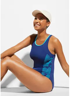 Costume intero con inserti laterali, bonprix