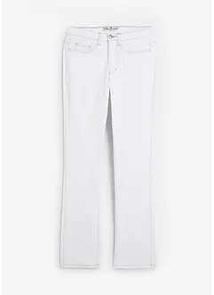 Jeans elasticizzati straight, vita media, bonprix