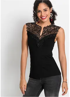 Top in misto viscosa fluente, bonprix