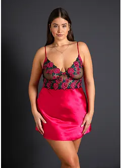Négligé in satin, bonprix