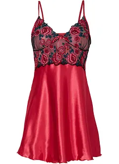 Négligé in satin, bonprix