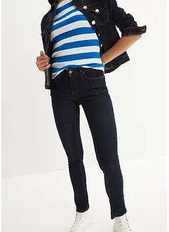 Jeans skinny elasticizzati, vita media, bonprix