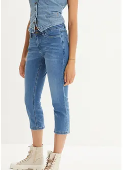 Jeans cropped elasticizzati comfort, bonprix