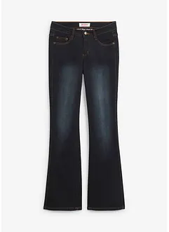 Jeans elasticizzati bestseller con effetto modellante, bootcut, bonprix