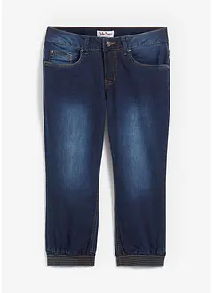 Jeans capri elasticizzati, bonprix