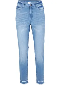 Jeans elasticizzati morbidi cropped, bonprix