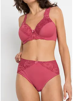 Slip alto con pizzo (pacco da 2), bonprix