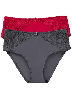 Slip alto (pacco da 2), bonprix