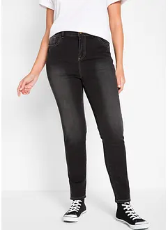 Jeans  super elasticizzati slim fit, vita alta, bonprix