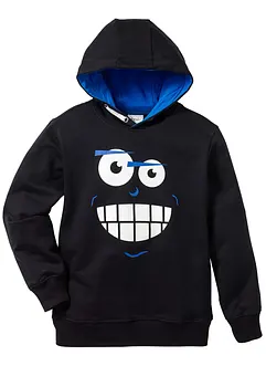 Felpa con cappuccio in puro cotone, bonprix