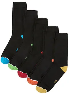 Calzini con cotone biologico (pacco da 5 paia), bonprix