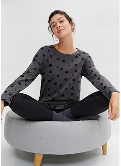 Pigiama oversize con leggings, bonprix