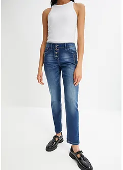 Jeans boyfriend, vita media, bonprix