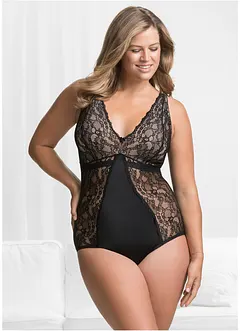Body senza ferretto con pizzo delicato, bonprix