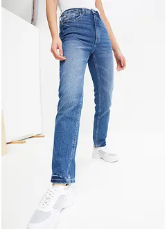 Jeans straight, vita alta, bonprix